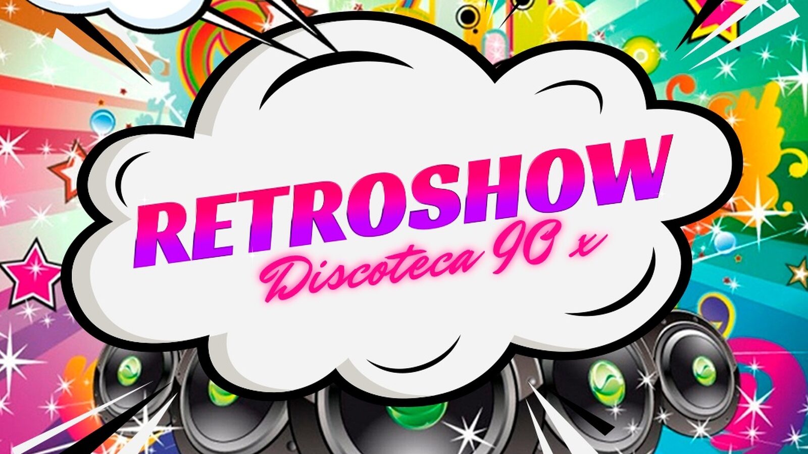 Retroshow Discoteca 90x