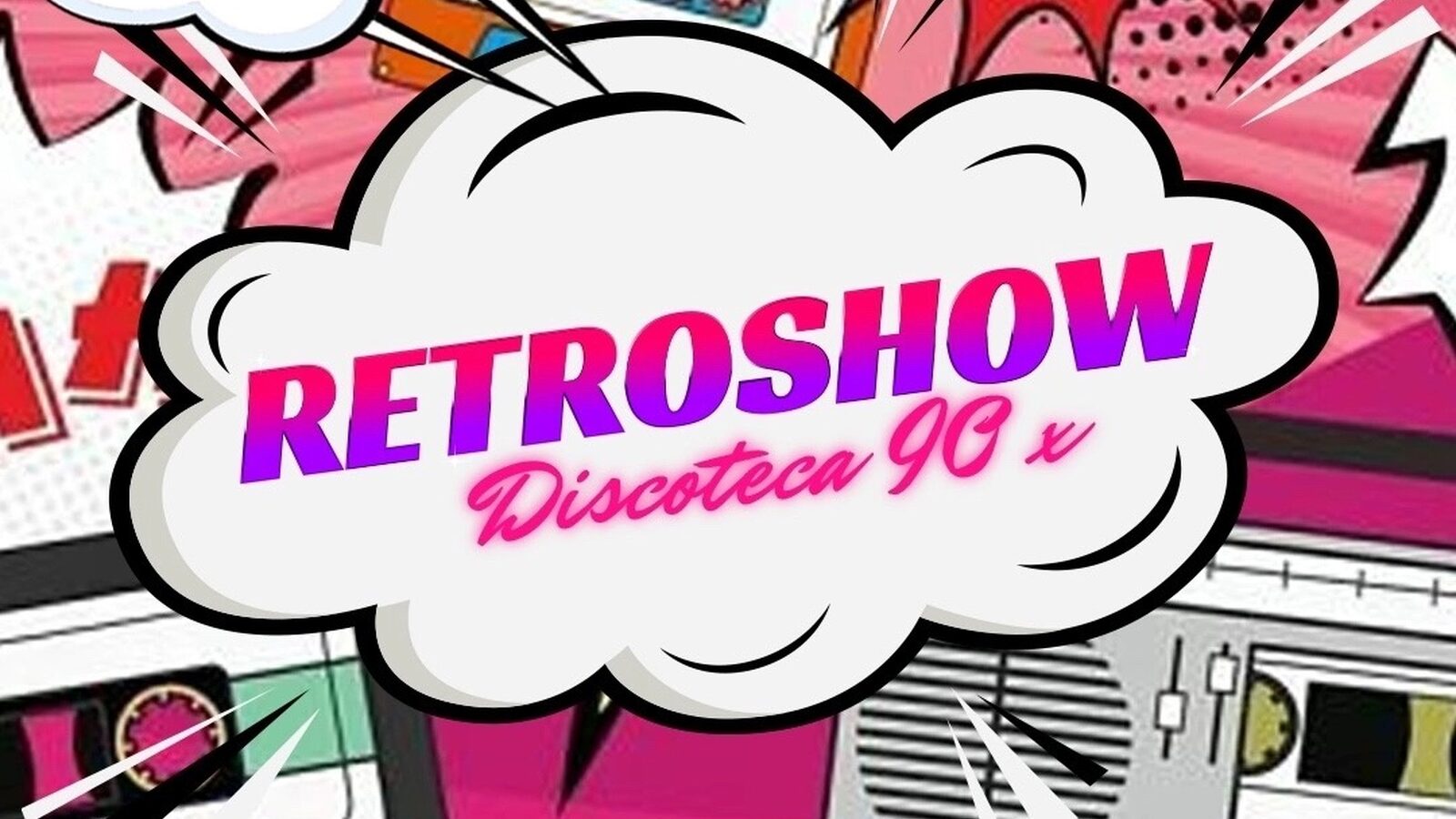 Retroshow Discoteca 90x