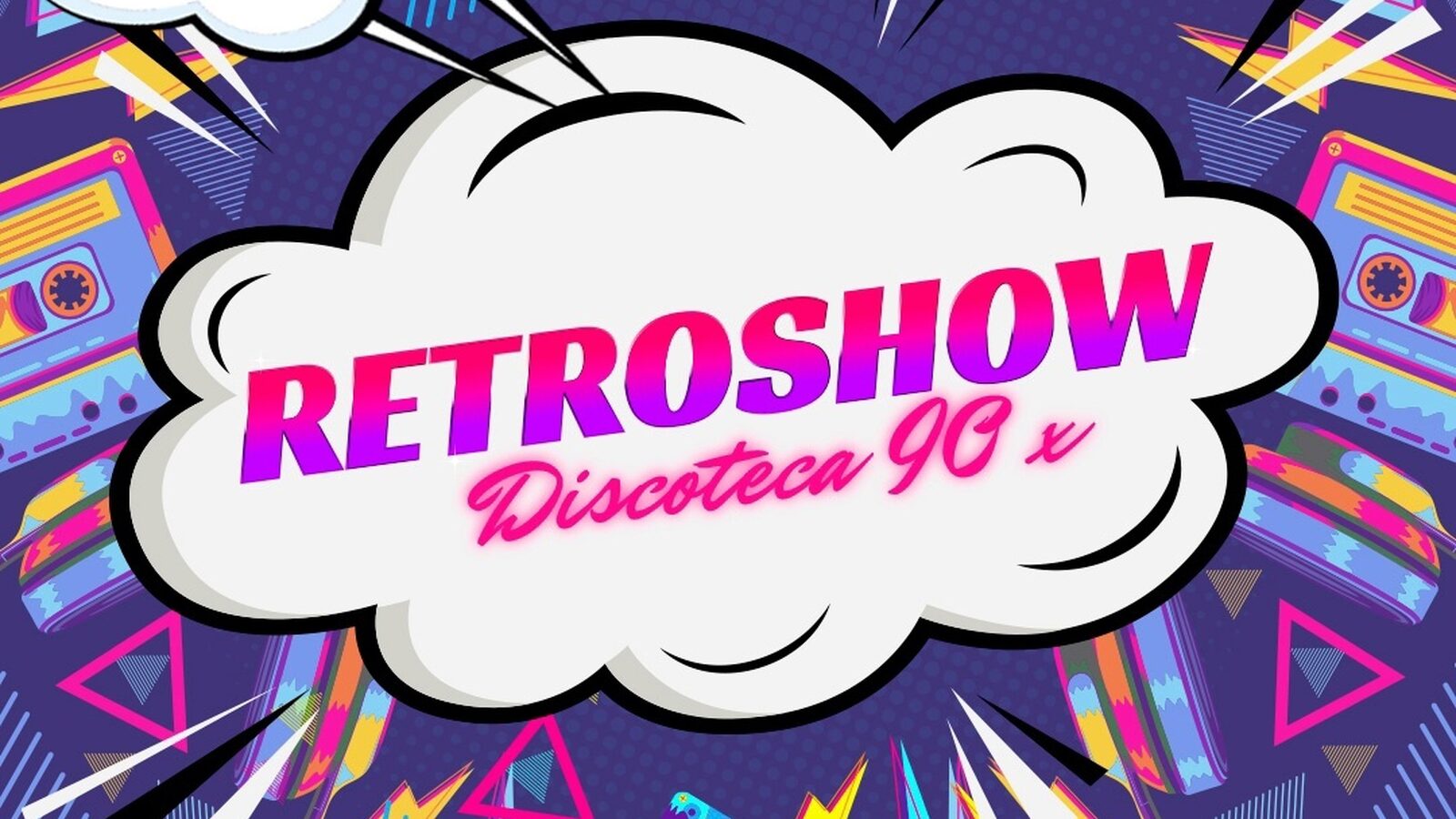 Retroshow Discoteca 90x