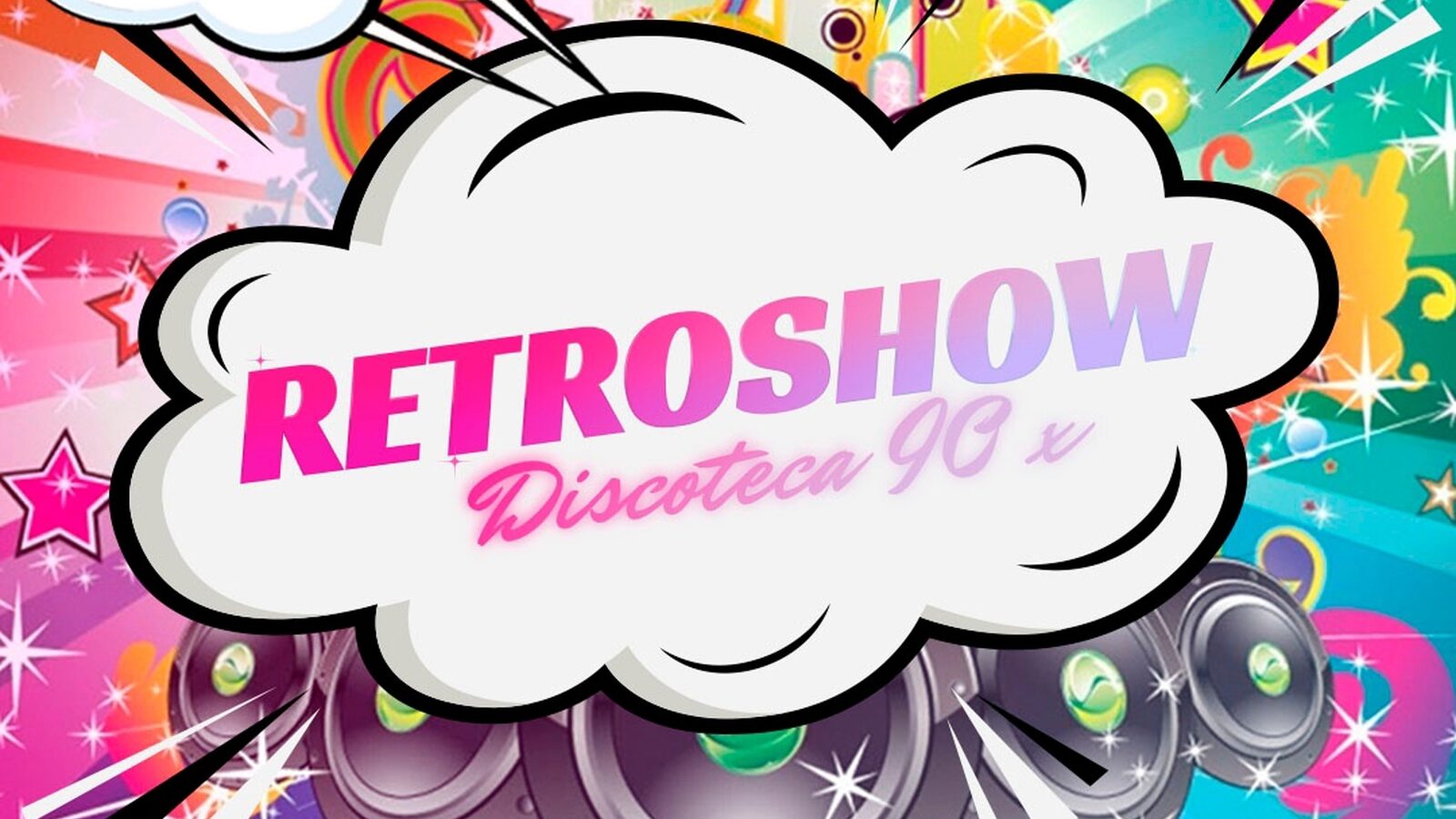 Retroshow Discoteca 90x
