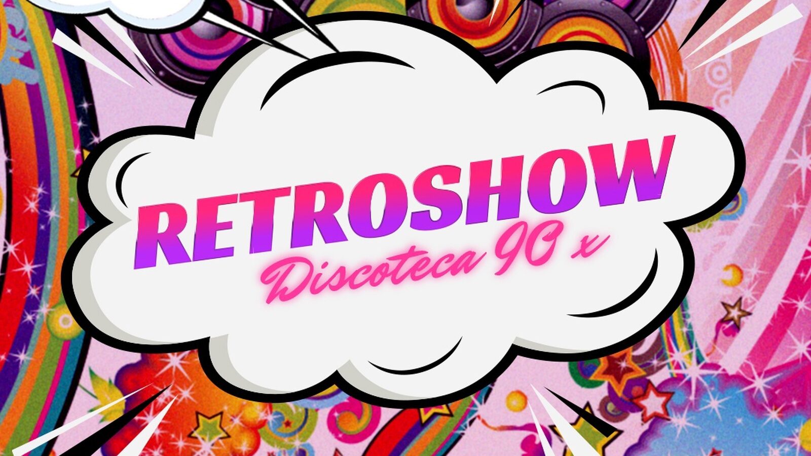 Retroshow Discoteca 90x