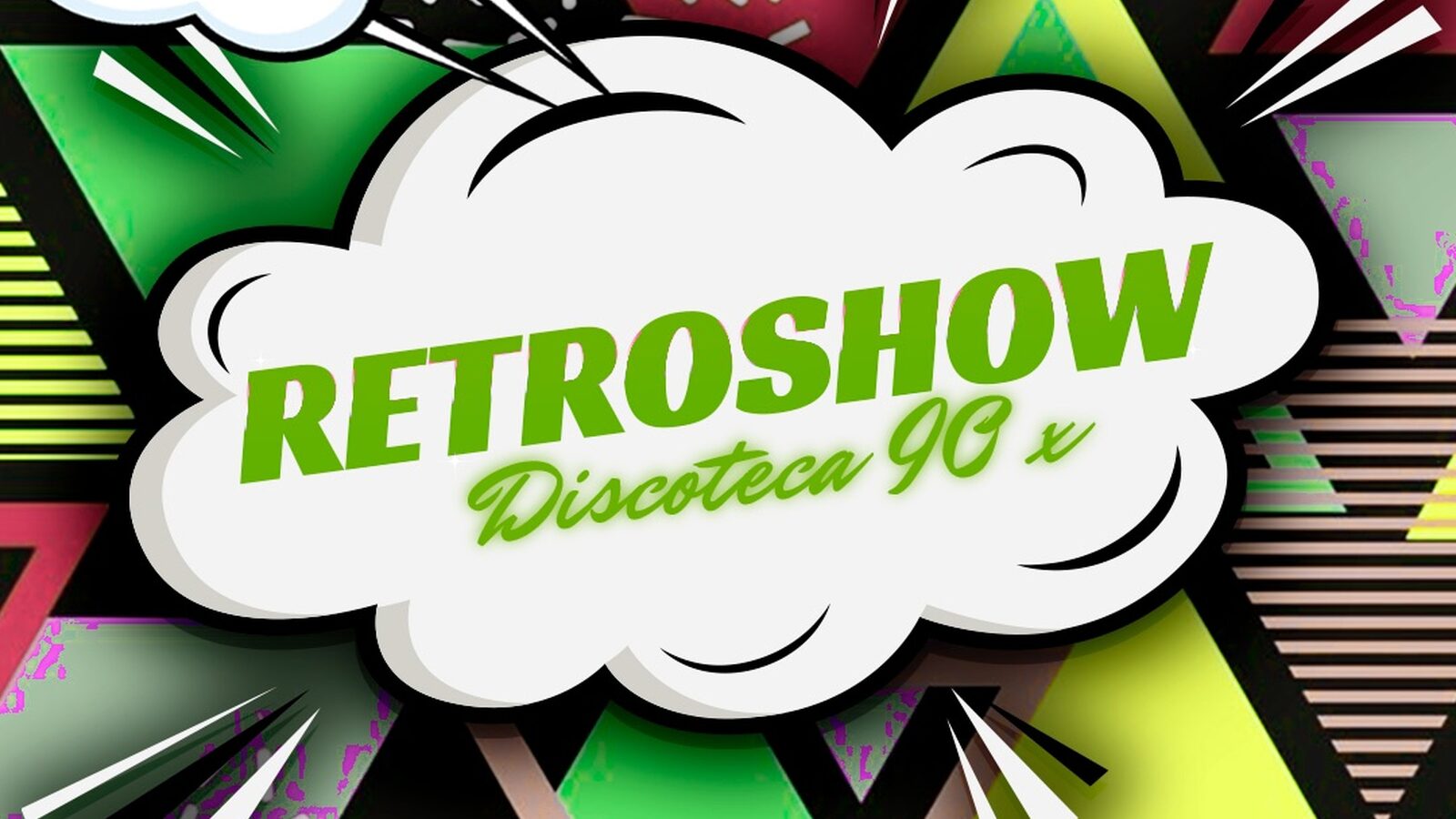 Retroshow Discoteca 90x