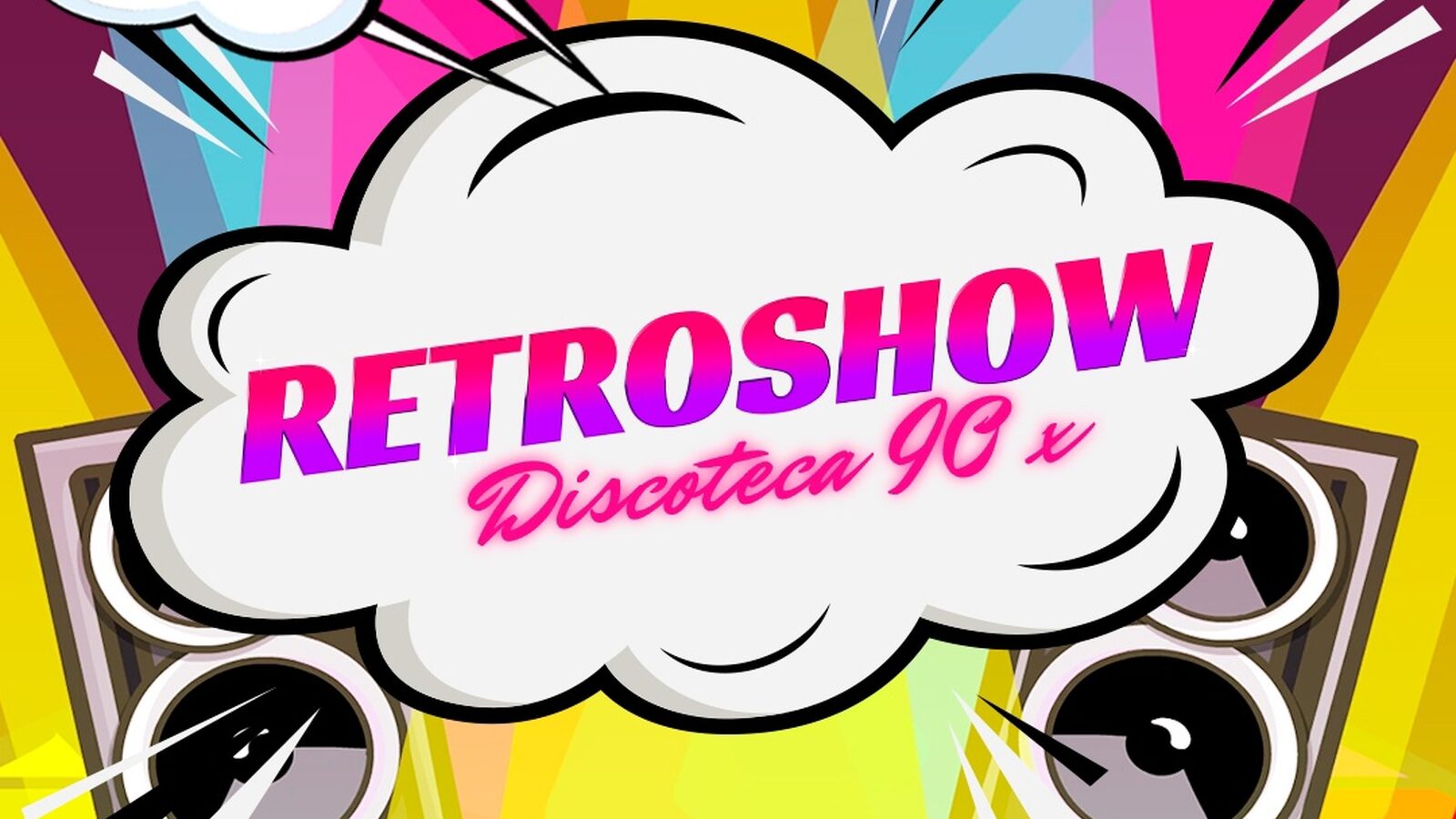 Retroshow Discoteca 90x