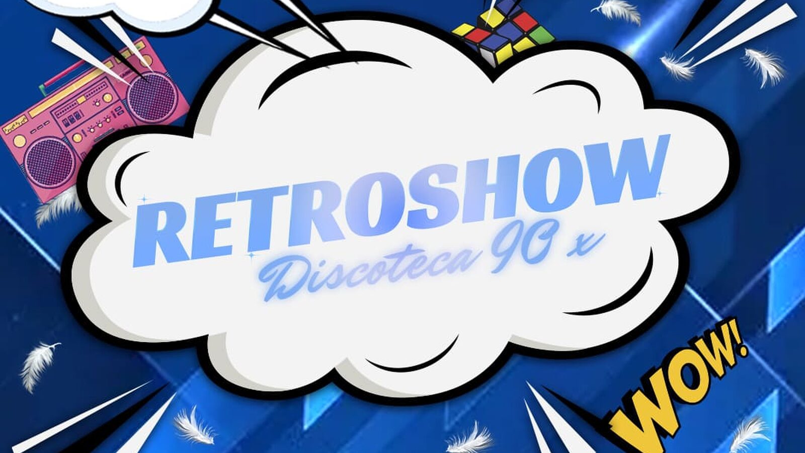 Retroshow discoteca 90x